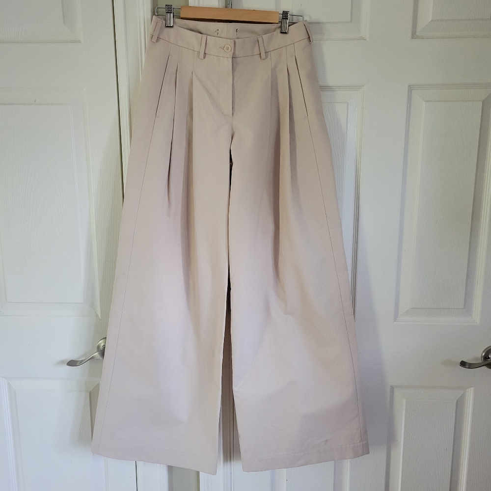 Jejia wide leg cotton trousers